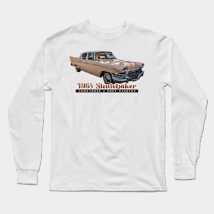 1958 Studebaker Commander 4 Door Hardtop Long Sleeve T-Shirt